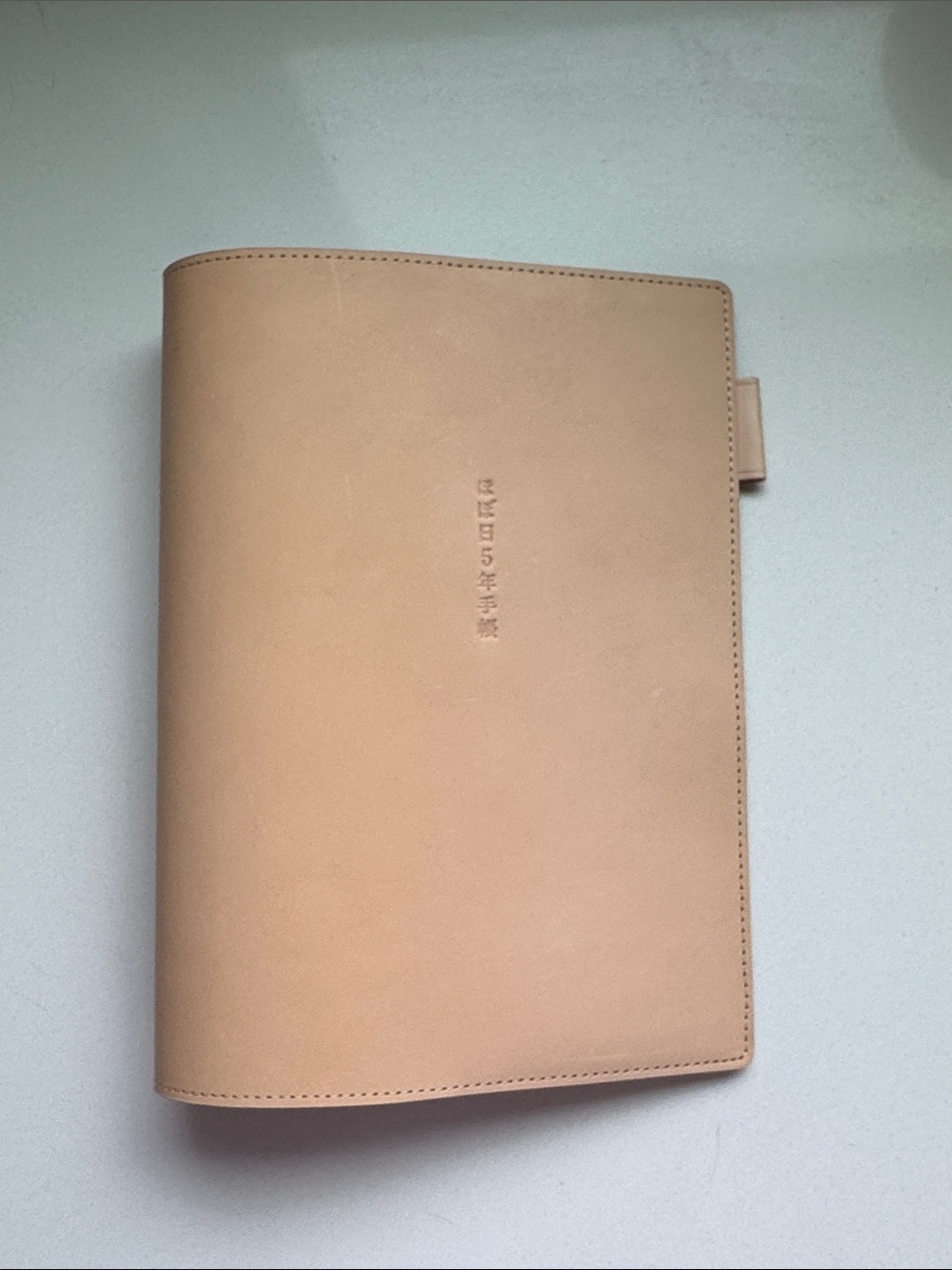 Hobonichi Techo 5-Year Leather Cover Large A5 Natural Nume Cowhide Japan